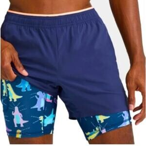 Chubbies Ultimate Training Short 1.0 The Tyrannosaurus Reps Athletic Shorts XXL